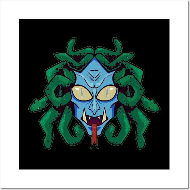 MEDUSA (alpha) Wall Art by AndroidCodex